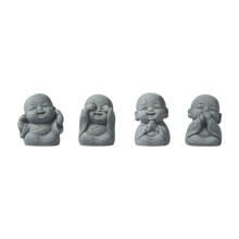stuks mini Boeddha-monnikenbeeldjes als decoratie voor studiekamer, woonkamer en kantoor
