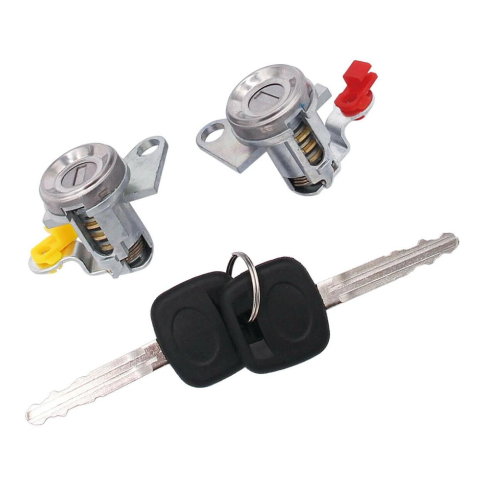 Door Lock Cylinder For Toyota Corolla 1993Â1997 Left Right With Keys 69051Â12340 69052Â12360 Easy Replacement 9771547575016