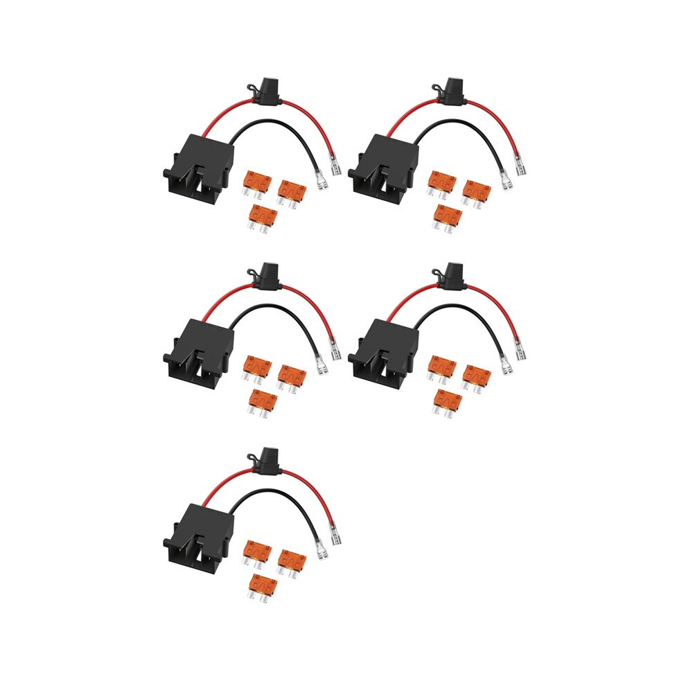 5X Replacement Wire Harness Connector For 12 Volt Power Wheels Price Battery With 12 Awg Wire 15 Replaceable Fuses 6032879998588