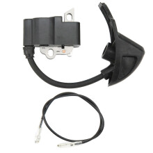 Bobina de encendido 42414001307 de metal y goma, compatible con sopladores de hojas Stihl BG56, BG86, BG86C y SH86.