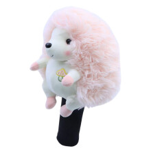 Golf Wood Head Cover Golf Club Headcover Anti Scratch Golfer Gift Lovely Animal Shaped Protection Guard for Women Men Players Pink