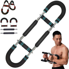 Mr Sculpt Gorilla Bar – Verstellbarer Brust- und Unterarmtrainer (20-50 kg), abnehmbar, geeignet für Heim- und Fitnessstudio