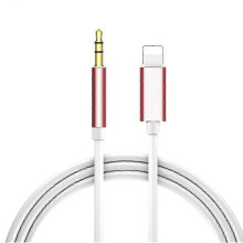 Cable auxiliar compatible con Iphone Cable auxiliar para coche Apple a cable auxiliar de 3,5 mm 26s