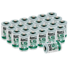 LS14250 3.6V Lithium Battery 1200mAh Long Standby Power for Security Sensors 24 Pack Replacement
