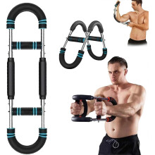 Gorilla Bar für Brusttraining, verstellbarer Twister-Armtrainer (27-50 kg), abnehmbare, tragbare Power-Twisterstange für das Heimtraining