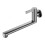 Extended wall mounted single cold kitchen sink mop pool faucet rotatable 1