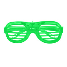 Xinwanna Kids Glow-in-the-Dark LED Glasses, 3 Light Modes, Heart Shape, Battery-Powered, Cosplay & Party Photo Prop (Type D)