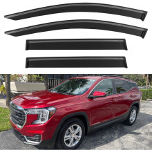 Osłony okienne na kanał wentylacyjny do modeli GMC Terrain (SLE/SLT/AT4/Denali) z lat 2018–2024, osłony przeciwdeszczowe i deflektory wiatru