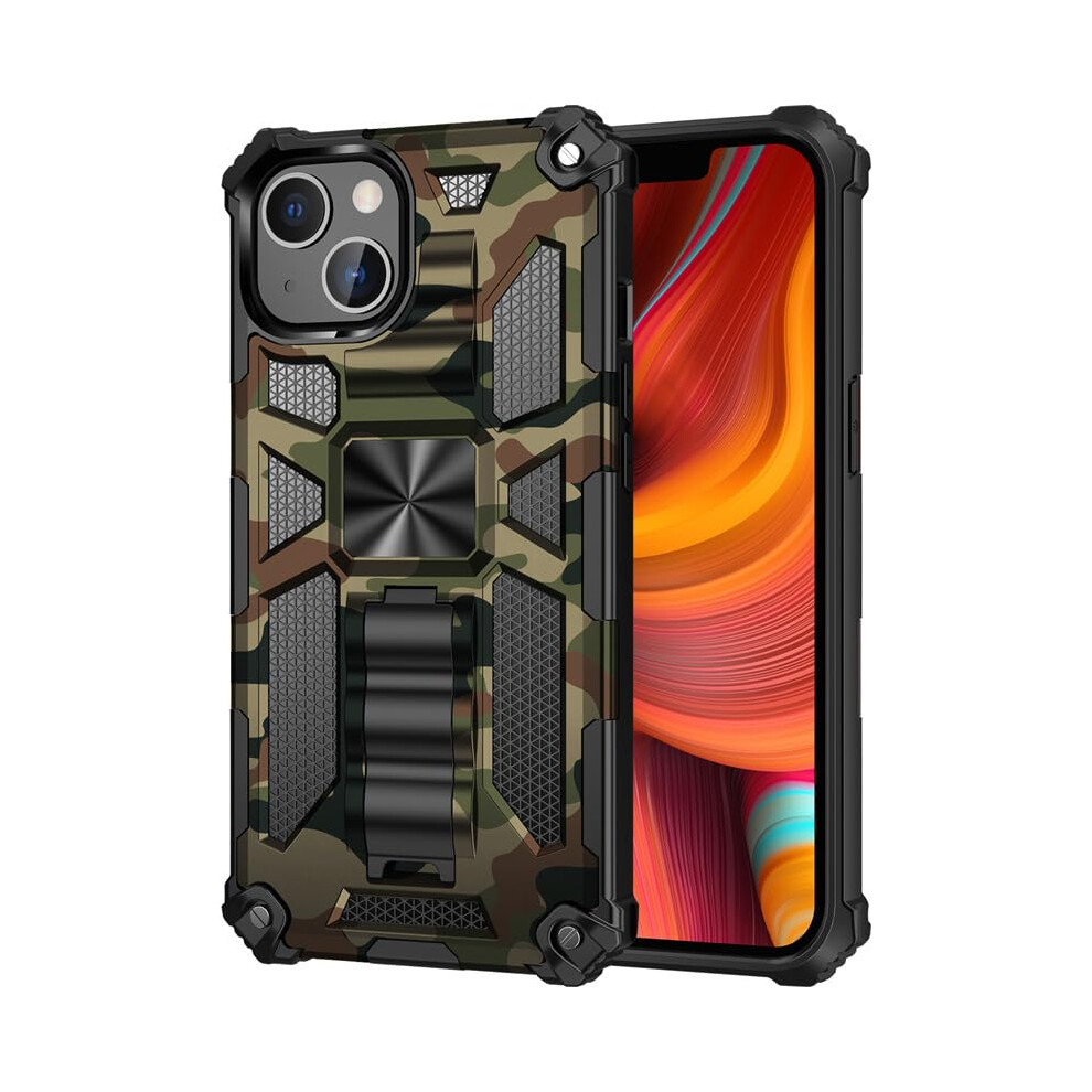 Military Grade Shockproof Camouflage Case With Kickstand For Iphone 13 Pro Max And 13 Pro 9771547572534