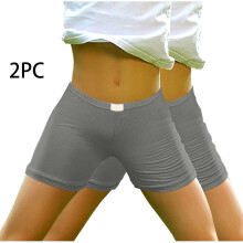 Shorts til piger Piger Mode Afslappet Forår og sommer Ensfarvede Elastisk Talje Børne Korte Bukser