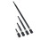4Pcs 1/4inch Bit Holder 1/4inch Shank Drill Bit Holder-Black 1