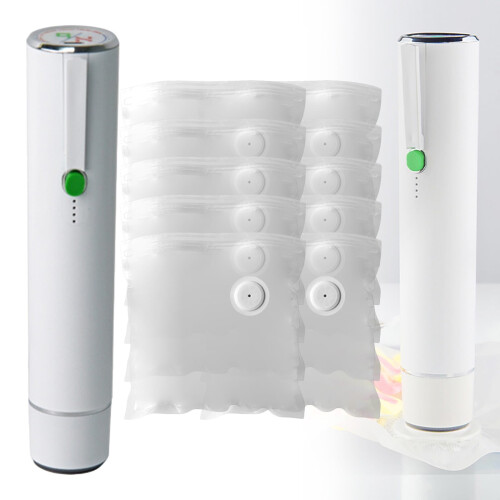Compact Vacuum Sealer Machine with 10 Bags
