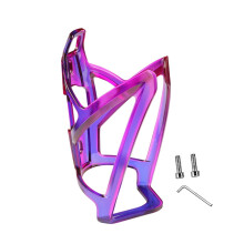 Bike Water Bottle Holder Kettle Cup Holder Durable Water Bottle Cage Blue Violet