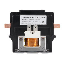 3X Air Conditioner AC Contactor 40A 2P Replacement with Silver Alloy Contact Power Distribution Control Appliances 220V