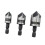 Pack Of 3 High Carbon Steel 90 Degree Countersink Drill Bits-1 1