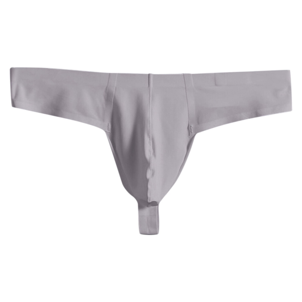 Thongs Crotchless Panties underwear Men Fashion Underpants Solid Briefs Underwear Pant Panties Panties White Xl