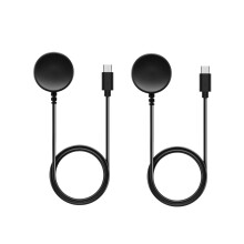 Caricabatterie USB-C compatibile con Samsung Galaxy Watch Ultra/7/FE/6/6Classic/5/5Pro/4/4Classic/3/Active2/1, dock magnetico + cavo da 1 m