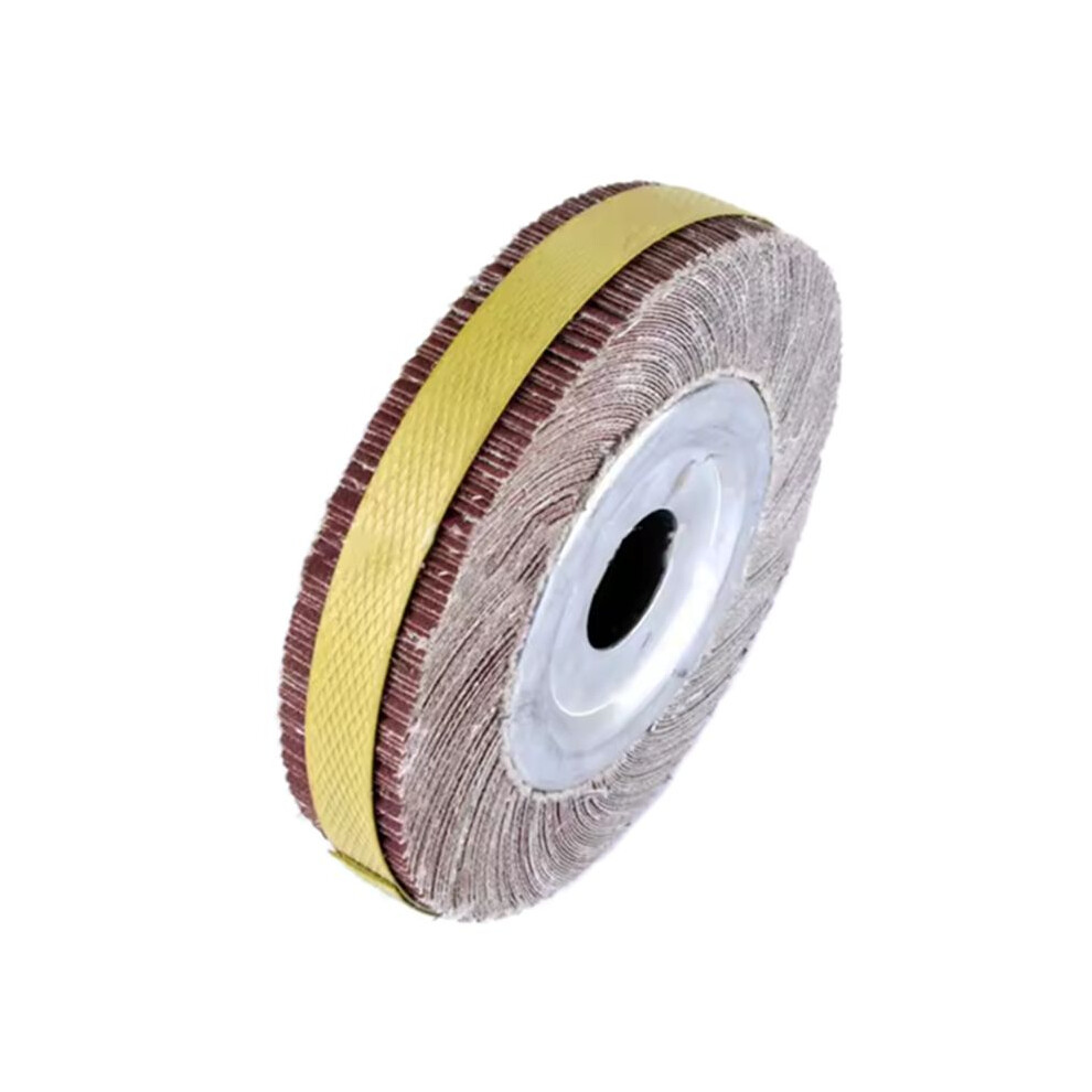 150X25mm Abrasive Flap Wheel Sanding Disc Cloth Mop Wheel For Metal Wood Polishing Grinding 6032332917712