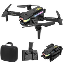 Opvouwbare drone voor kinderen en volwassenen met 1080p FPV-camera, automatische terugkeerfunctie, follow-me-functie, hoogtebehoud, eenvoudig te