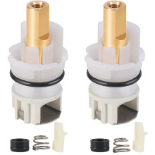 Faucet Stem Repair Kit RP25513 Two Handle Brass Rubber Parts Stops Leaks Easy Installation Reliable
