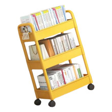 Durable 3 Layer Plastic Organizers Cart Mobile Kitchen Bathroom Shelving Unit