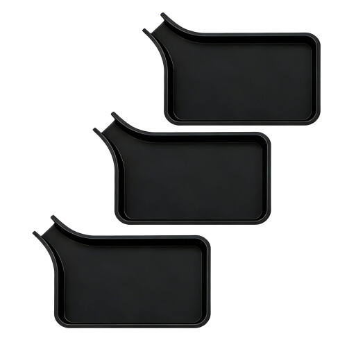 Plastic Parts Tray For Small Tool And Accessories-Black