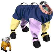 Dog Snowsuit with Boots Waterproof Anti-Slip XS