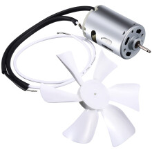 Vervangend wit ventilatorblad van 15 cm voor campers met 12V D-as motor, compatibel met Heng's, Elixir, Ventline en Jensen RV.