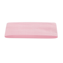 Xinwanna Women Men Headband High Elastic Solid Color Wide Hair Band Breathable Elastic Hair Tie Sports Yoga Fitness Headgear (Light Pink)
