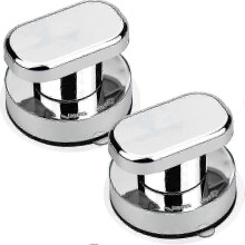 2pcs Suction Cup Door Handle Bay Window Suction Cup Strong Suction Cup Pull Handles for Bathroom Glass Cupboard Drawer Door Handle _ww