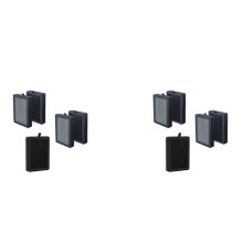 10Pcs Air Purifier Replacement for LEVOIT -H128-RF 3-In-1 Pre H13 True HEPA Activated Carbon Filter 3Stage Filtration