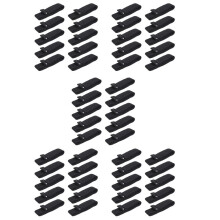 50Pcs Heart Rate Chest Strap Adjustable Elastic Strap for Polar Wahoo Sports Wireless Heart Rate Monitor