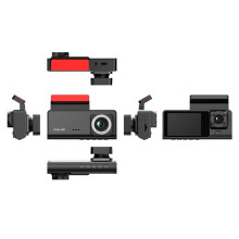 3 Channel Car Dvr Dash Cam for Cars Rear View Camera for Video Recorder Parking Wide Angle Night Vision Parking HD
