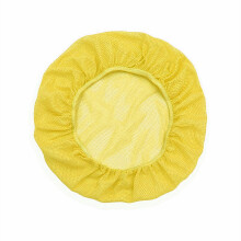 Xinwanna Reusable Bakery Hat Mesh Chef Cap Soft Breathable Friendly to Skin Washable Cooking Cap Protective Headwear (Yellow,One Size)