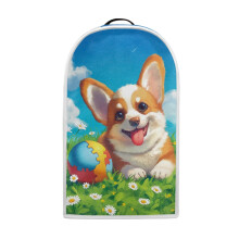 Puppy and Daisy Dust Cover for Home Kitchen Indoor Not Easy to Fade Washable Kitchen Blender Dust Cover