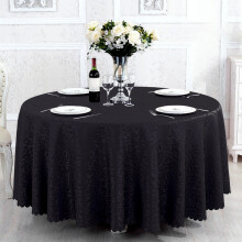 2 Pcs Elegant Round Tablecloth for Wedding Reception Dining Party Decor, Waterproof Washable Table Cover for Home Celebration and Event(180cm)
