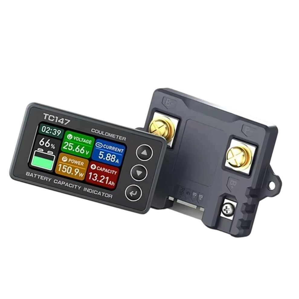 30A/75A Color Screen Coulomb Meter For Battery Voltage-Cs50 7696001837986