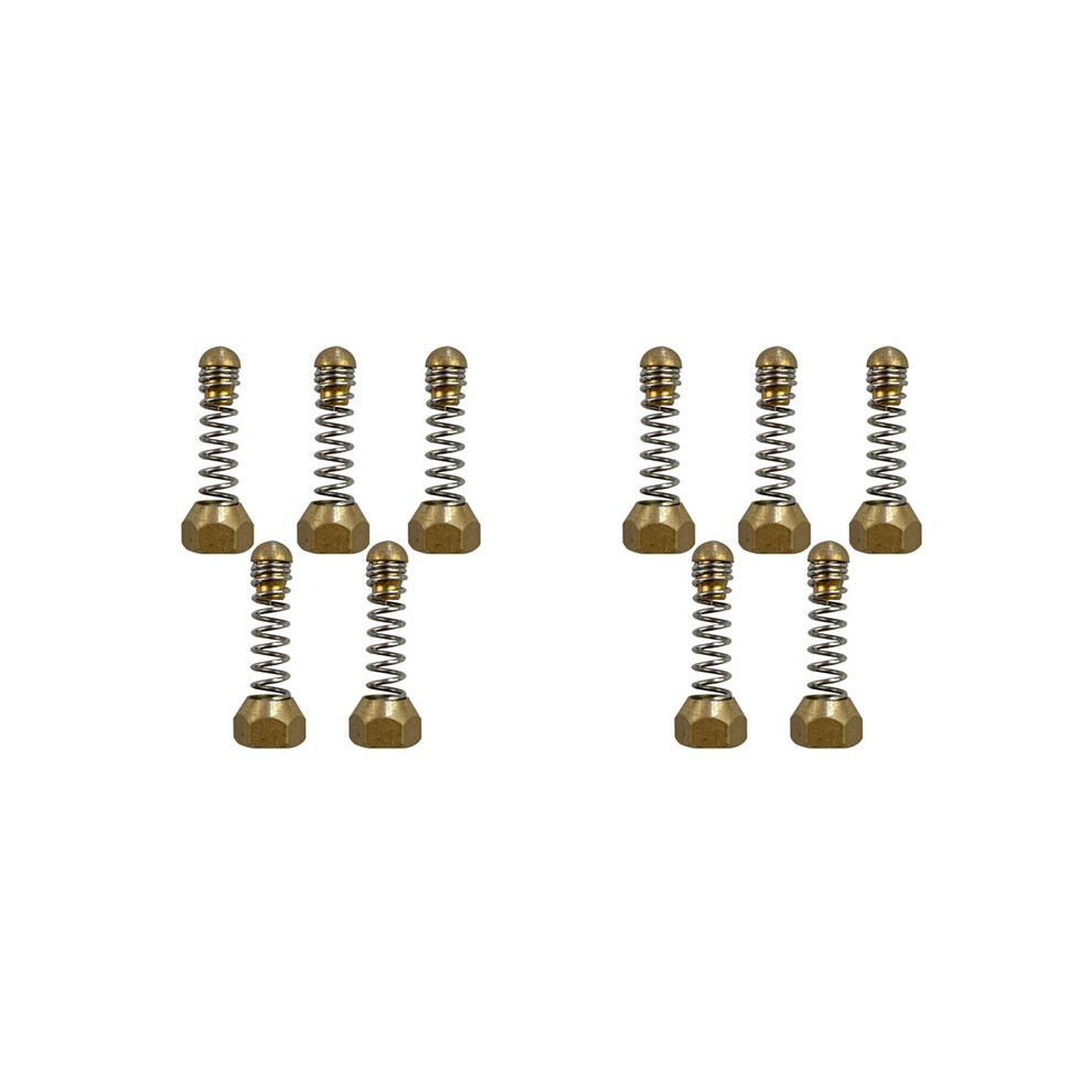 10Pcs 1/8 Internal Thread Pressure Washer Pipe Nozzles,Sewer Drain Pipe Spring Ejectors 6032990269123