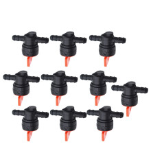 10x1/4" Gerade Inline-Benzinabsperrventile für Motorräder / Benzinhahn