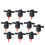10x1/4" Gerade Inline-Benzinabsperrventile für Motorräder / Benzinhahn 1