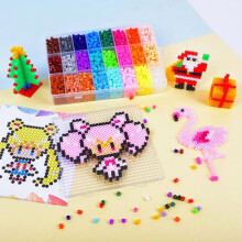 Beads 5mm Iron Beads Set Ironing Paper, for Beading Activity Toy Puzzles boys and girls