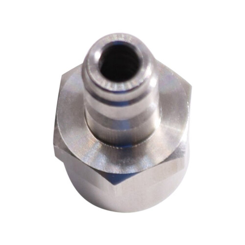 4 Pcs Universal 8mm Quick-Disconnect Plug Adapter, M11x1 Female Thread and External Thread for Carbon Dioxide Adapter