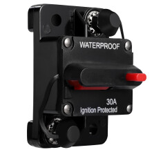 Audio Inline Circuit Breaker 30A Waterproof for Car RV