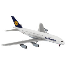 1/100A380Lufthansa papieren modelbouwset, doe-het-zelfvriendelijk luchtvaartverzamelobject, groot formaat voor huisdecoratie en speelgoeddisplay
