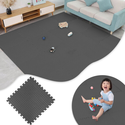 Foam Play Mat Educational Puzzle Tiles 36 pcs