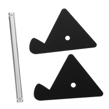 Clear Acrylic Keyboard Stand with Ergonomic Typing Angle and Detachable Holder for Office and Home