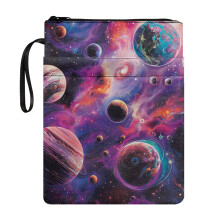 Book Sleeve Protector Polyester Fabric with Handle 11.4 x