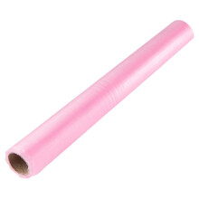 1Pack Light Pink Organza Roll Fabric for Wedding Table Runner and Tables Runners 11.8x19in