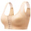Full Coverage Bra Front Closure Postures Corrector Lightly Padded for Womens 1