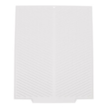 Silicone Dish Drying Mat 485x405mm – Heat‑Resistant, Non‑Slip, High‑Ridge Design for Quick Drying & Versatile Kitchen Use